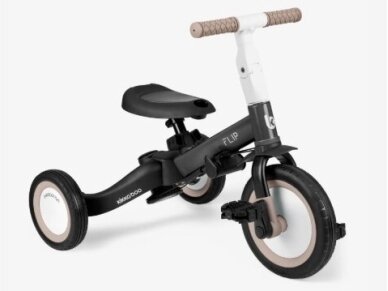 KikkaBoo triratukas 5in1 Flip Black 1 KikkaBoo triratukas 5in1 Flip Black 1