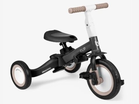 KikkaBoo triratukas 5in1 Flip Black 1 KikkaBoo triratukas 5in1 Flip Black 1