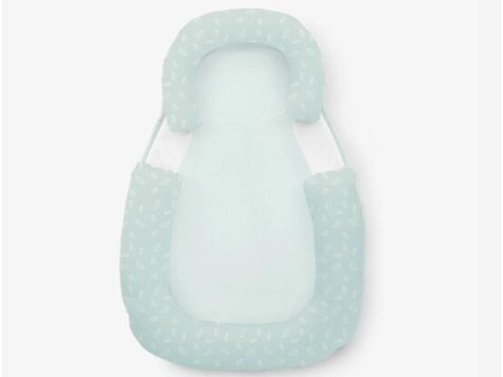 KikkaBoo miego lizdelis Anti - Rollover Positioner Dots Blue KikkaBoo miego lizdelis Anti - Rollover Positioner Dots Blue