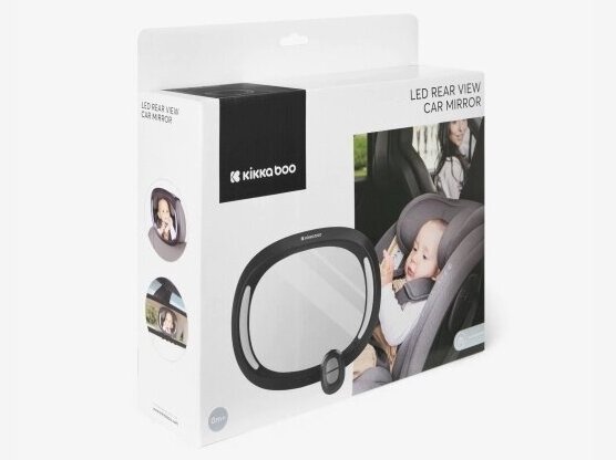 KikkaBoo LED mašinos veidrodėlis 5 KikkaBoo LED mašinos veidrodėlis 5
