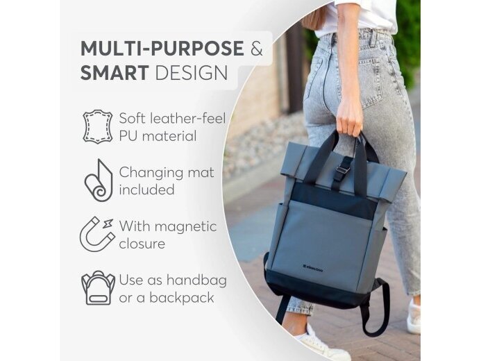 KikkaBoo Cerice backpack Black 7 KikkaBoo Cerice backpack Black 7