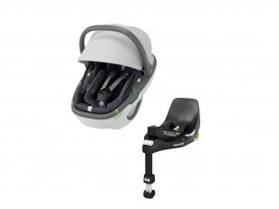 Maxi-Cosi Coral 360 automobilinė kėdutė + FamilyFix 360 Bazė - Essential Graphite 0-13 kg