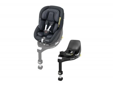 Maxi-Cosi Pearl 360 Automobilinė kėdutė + FamilyFix 360 Bazė Authentic Graphite 0-18 kg Maxi-Cosi Pearl 360 Automobilinė kėdutė + FamilyFix 360 Bazė Authentic Graphite 0-18 kg