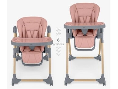 Maitinimo kėdutė KikkaBoo Olive 2 Pink 1