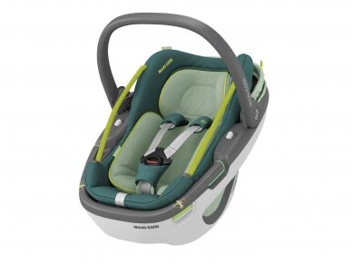 Maxi-Cosi Coral 360 automobilinė kėdutė + FamilyFix 360 Bazė - Essential Neo Green 0-13 kg 2