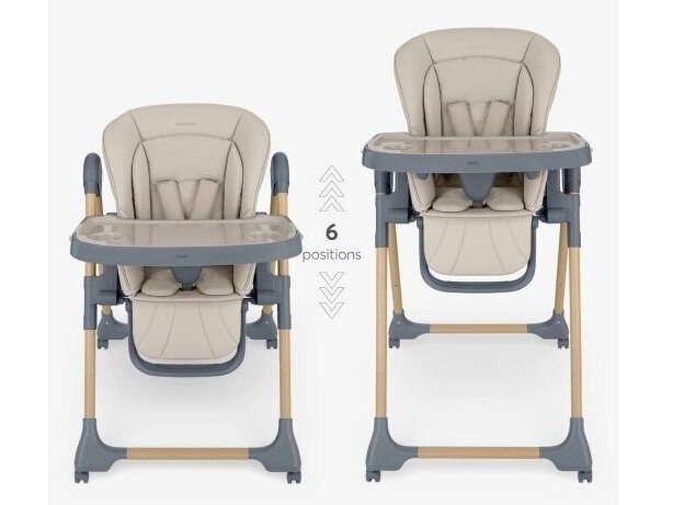 Maitinimo kėdutė KikkaBoo Olive 2 Beige 1 Maitinimo kėdutė KikkaBoo Olive 2 Beige 1