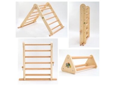 Moni Toys 3in1 Montessori Pikler Triangle 2 Moni Toys 3in1 Montessori Pikler Triangle 2