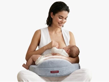 Momcozy MaxSupport ergonomiška maitinimo pagalvė Original Gray Momcozy MaxSupport ergonomiška maitinimo pagalvė Original Gray