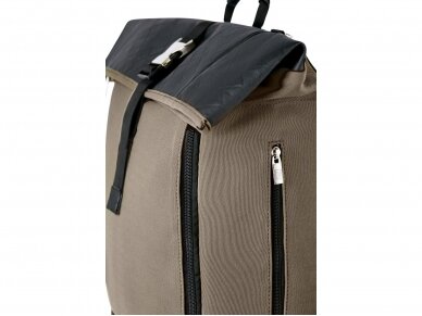 Moon mamos kuprinė Rolltop Moss Green 1 Moon mamos kuprinė Rolltop Moss Green 1