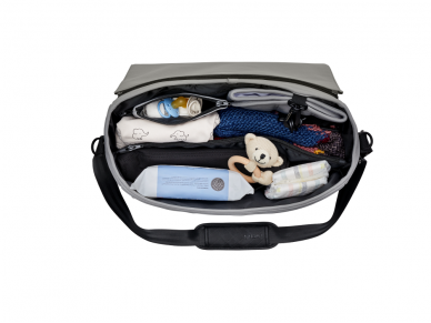 Moon mamos rankinė Diaper Shadow/Black 4 Moon mamos rankinė Diaper Shadow/Black 4