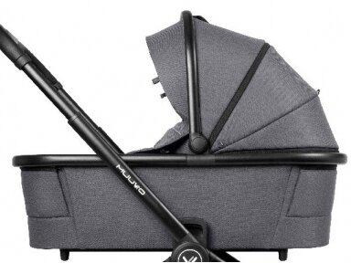 Muuvo Quick XL lopšys Iron Graphite