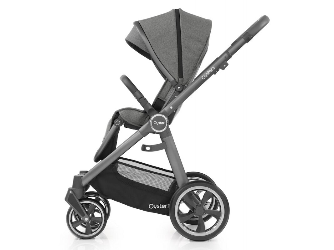 Oyster 3 2in1 - Mercury spalva / city grey važiuoklė 5
