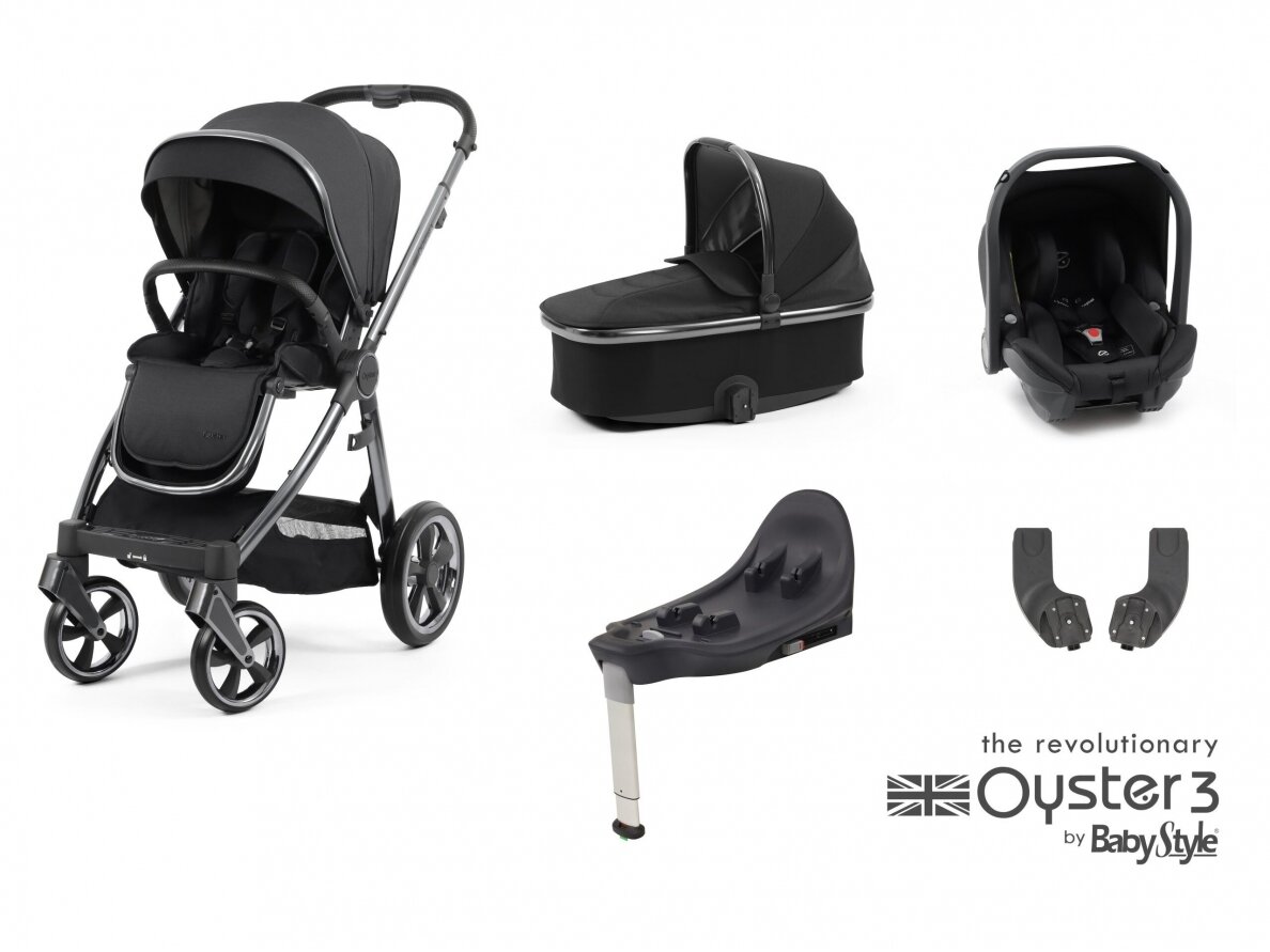 OYSTER 3 STROLLER SET 5IN1 Carbonite
