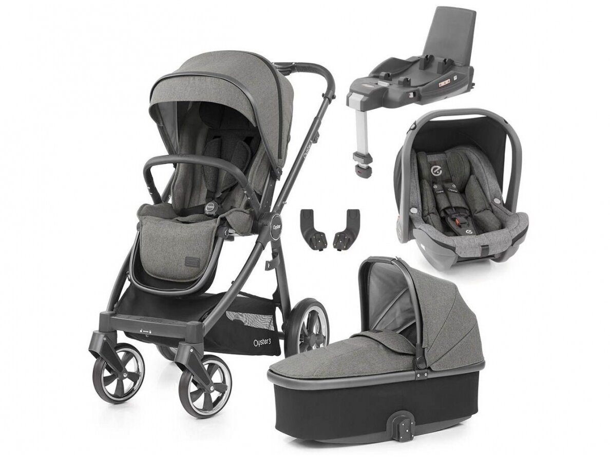 Oyster 3 Universalus vežimėlio komplektas 5in1 Mercury / city grey Oyster 3 Universalus vežimėlio komplektas 5in1 Mercury / city grey