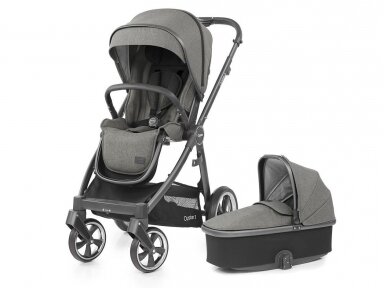 Oyster 3 2in1 - Mercury spalva / city grey važiuoklė Oyster 3 2in1 - Mercury spalva / city grey važiuoklė