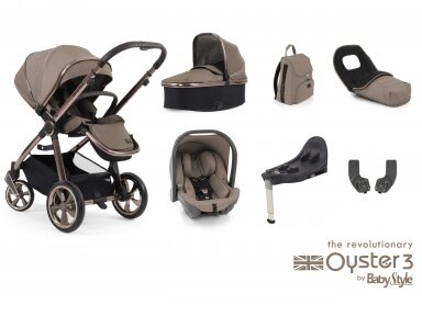 OYSTER 3 STROLLER SET 7IN1  Mink