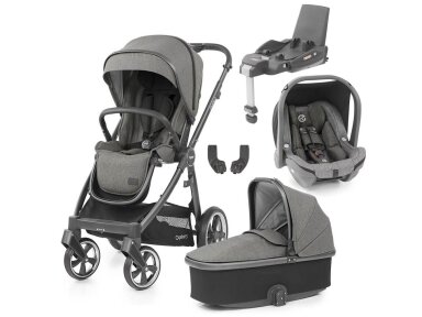 Oyster 3 Universalus vežimėlio komplektas 5in1 Mercury / city grey