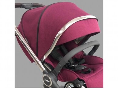 Oyster 3 2in1 kompletas Cherry/mirror 4 Oyster 3 2in1 kompletas Cherry/mirror 4