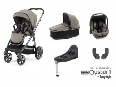 OYSTER 3 STROLLER SET 5IN1 Stone OYSTER 3 STROLLER SET 5IN1 Stone