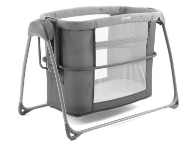 Oyster Swinging Crib lovytė/lopšiukas Mink 2 Oyster Swinging Crib lovytė/lopšiukas Mink 2