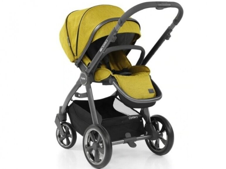 OYSTER 3 STROLLER SET 7IN1 MUSTARD/CITY GREY 1 OYSTER 3 STROLLER SET 7IN1 MUSTARD/CITY GREY 1