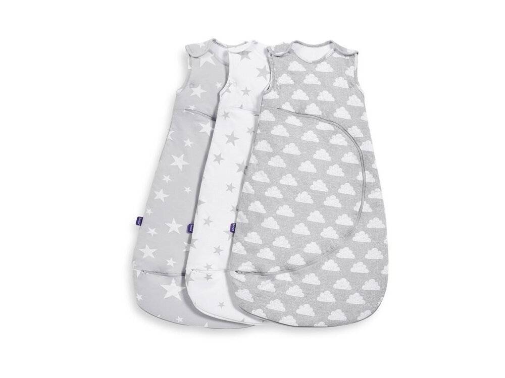 SnuzPounch sleeping bag 0-6men white stars 2.5 TOG 2 SnuzPounch sleeping bag 0-6men white stars 2.5 TOG 2