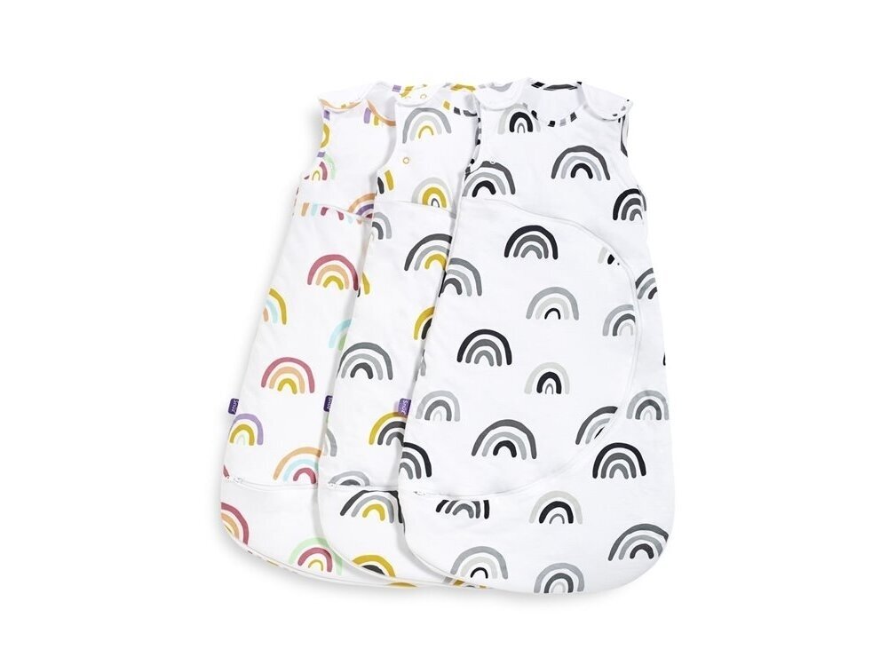 SnuzPounch sleeping bag 0-6men Mono Rainbows 1 TOG 1