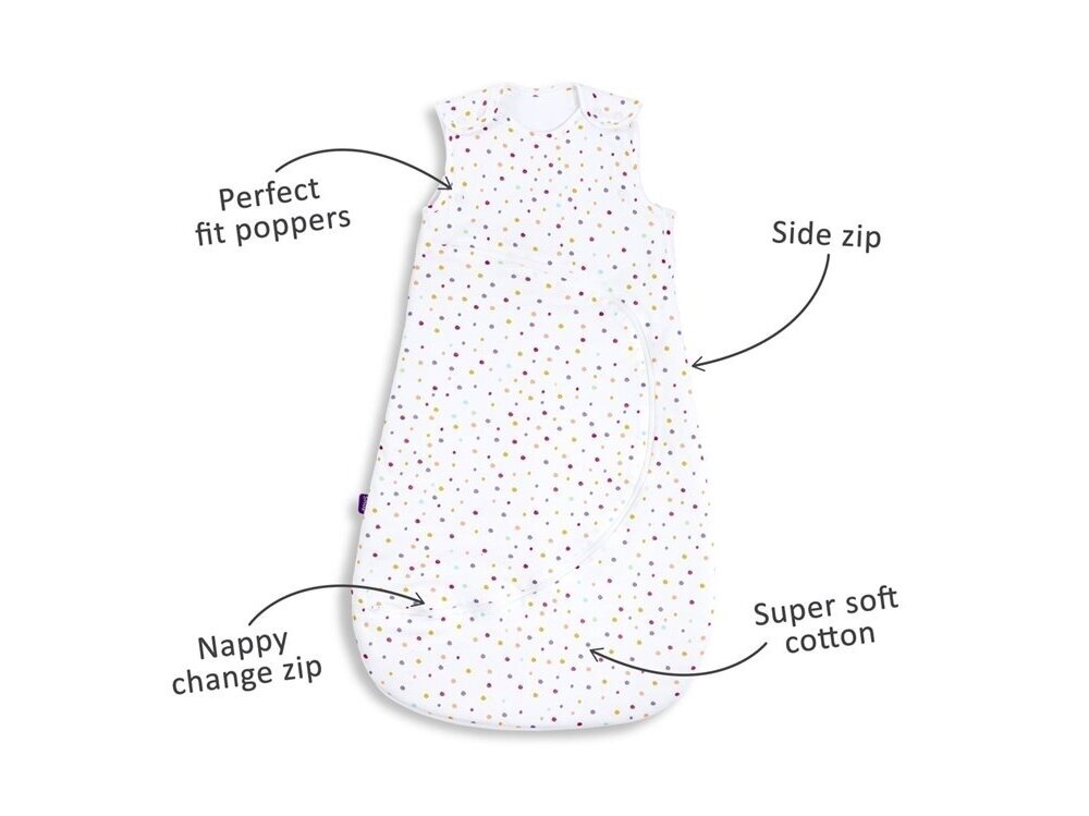 Snuz miego rūbas 0-6 mėn Colour Spots 1 TOG 5 Snuz miego rūbas 0-6 mėn Colour Spots 1 TOG 5