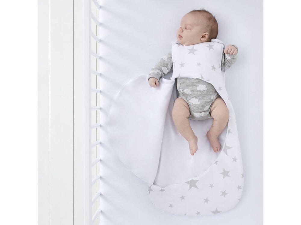 SnuzPounch sleeping bag 6 - 18 m Grey Stars 1 TOG 4 SnuzPounch sleeping bag 6 - 18 m Grey Stars 1 TOG 4