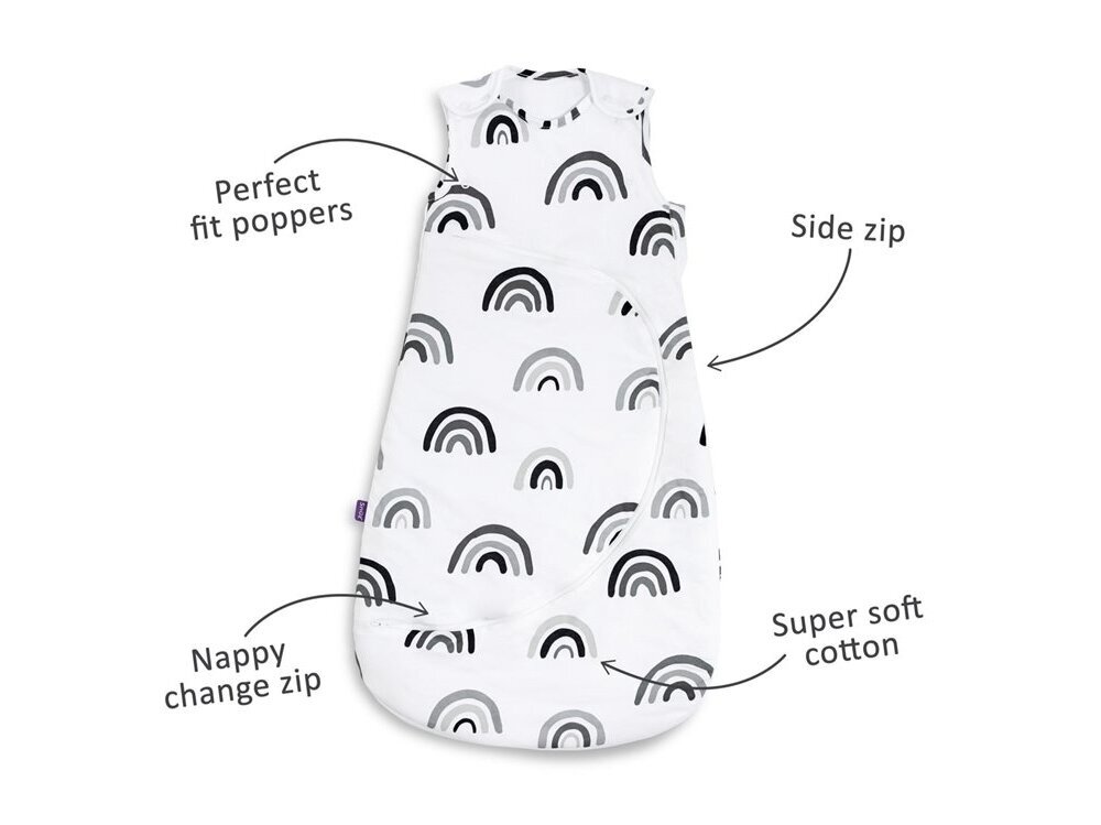 Snuz miego rūbas 6 - 18 mėn Mono Rainbows 1 TOG 2 Snuz miego rūbas 6 - 18 mėn Mono Rainbows 1 TOG 2