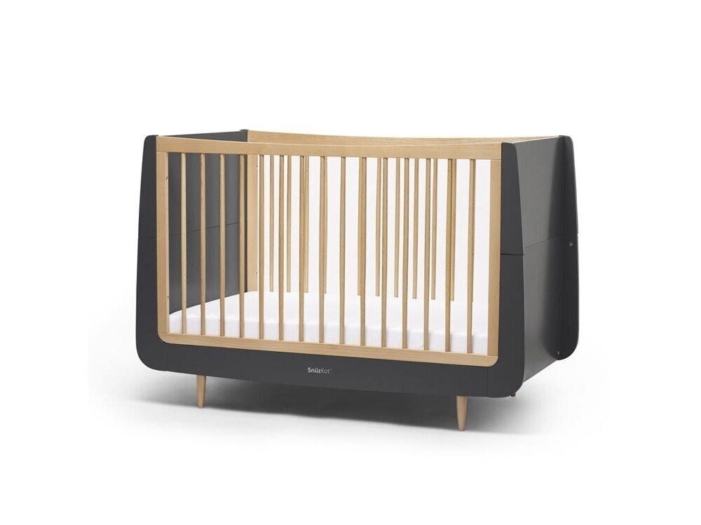 SnuzKot Skandi Cot Детская Кроватка Slate 3 SnuzKot Skandi Cot Детская Кроватка Slate 3