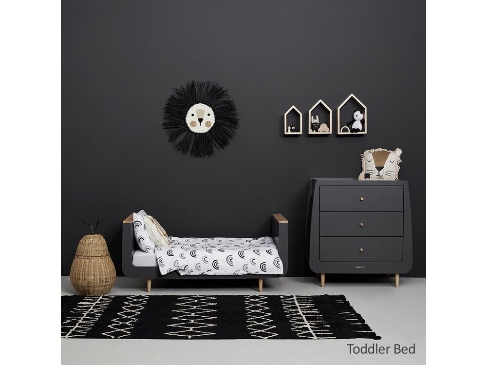SnuzKot Skandi Cot Детская Кроватка Slate 4 SnuzKot Skandi Cot Детская Кроватка Slate 4