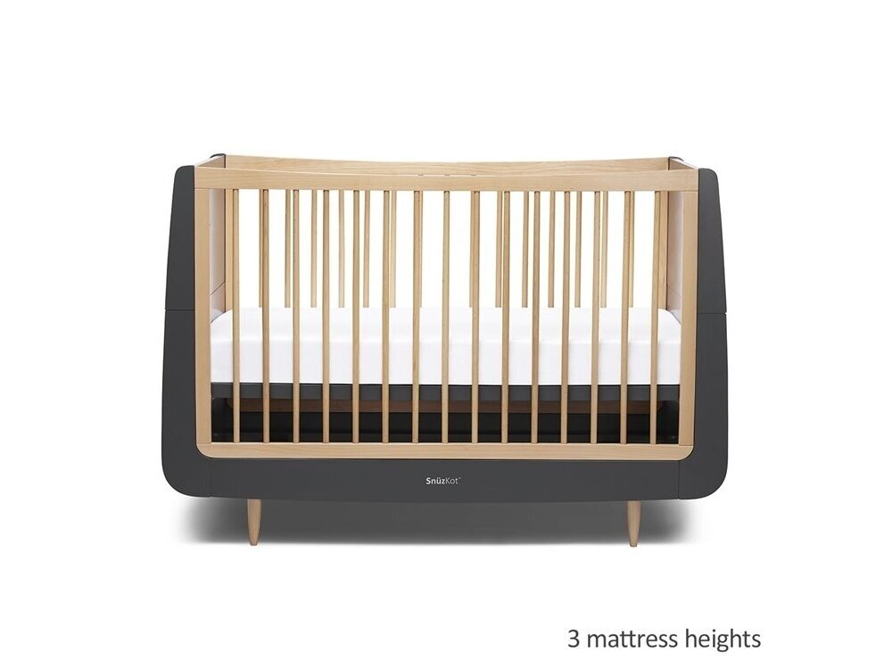 SnuzKot Skandi Cot Детская Кроватка Slate 7 SnuzKot Skandi Cot Детская Кроватка Slate 7