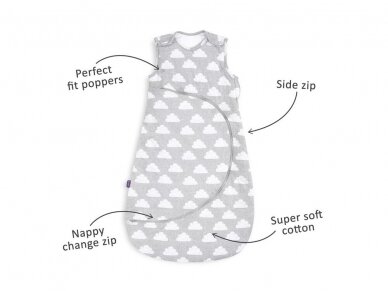 SnuzPounch sleeping bag 6 - 18 m cloud nine 2.5 TOG 4 SnuzPounch sleeping bag 6 - 18 m cloud nine 2.5 TOG 4