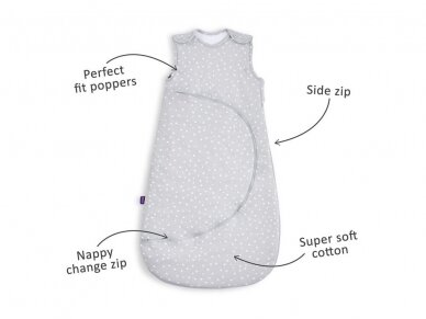 Snuz miego rūbas 6 - 18 mėn White Spots 1 TOG 1 Snuz miego rūbas 6 - 18 mėn White Spots 1 TOG 1