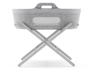 SnuzBaskit Liner Light Grey Moses Basket 2 SnuzBaskit Liner Light Grey Moses Basket 2