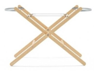 SnuzBaskit Dark Grey Moses Basket & Natural Stand 3 SnuzBaskit Dark Grey Moses Basket & Natural Stand 3