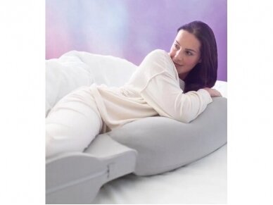 SnuzCurve Pregnancy Support Pillow Grey 4 SnuzCurve Pregnancy Support Pillow Grey 4