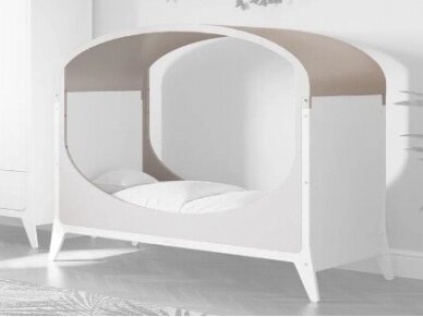 SnuzFino Cot Bed Toddler White