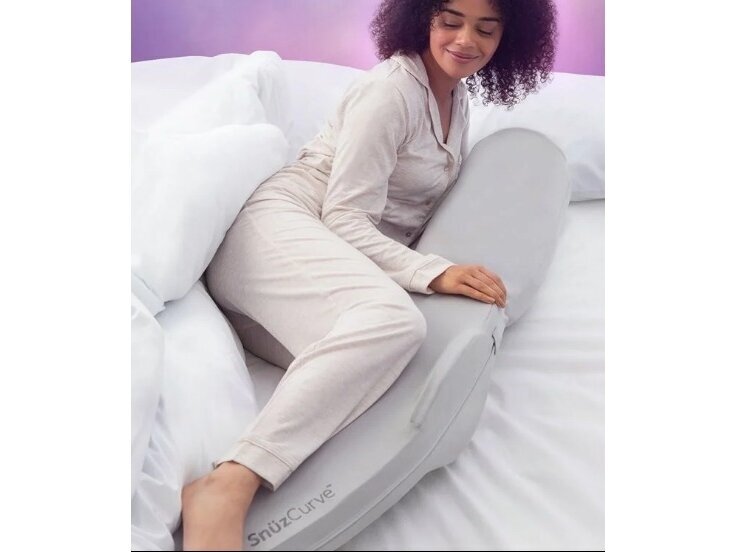 SnuzCurve Pregnancy Support Pillow Grey 7 SnuzCurve Pregnancy Support Pillow Grey 7