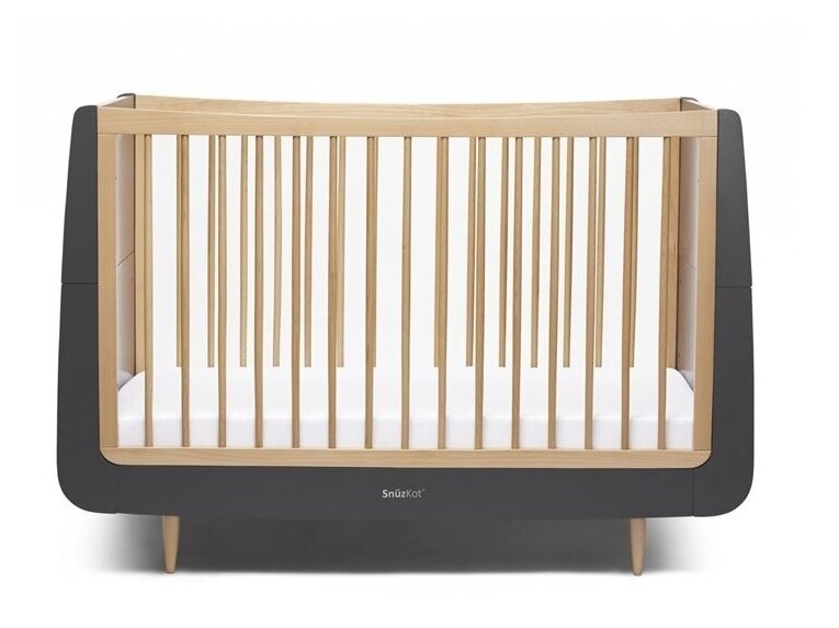 SnuzKot Skandi Cot Детская Кроватка Slate SnuzKot Skandi Cot Детская Кроватка Slate