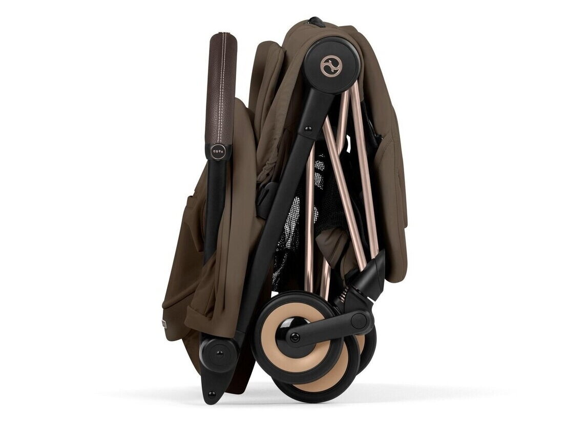 Sportinis vežimėlis Cybex Coya Style vežimėlis Coconut Brown, Rosegold frame 4 Sportinis vežimėlis Cybex Coya Style vežimėlis Coconut Brown, Rosegold frame 4