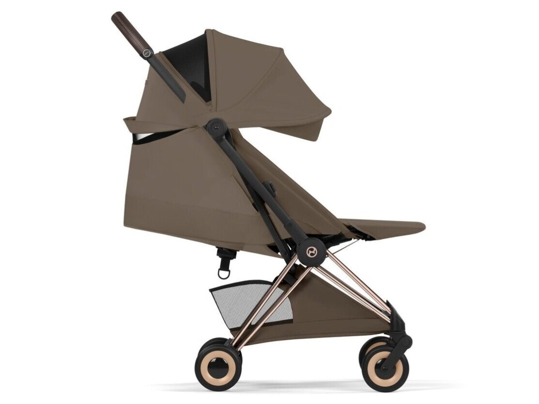 Sportinis vežimėlis Cybex Coya Style vežimėlis Coconut Brown, Rosegold frame 2 Sportinis vežimėlis Cybex Coya Style vežimėlis Coconut Brown, Rosegold frame 2