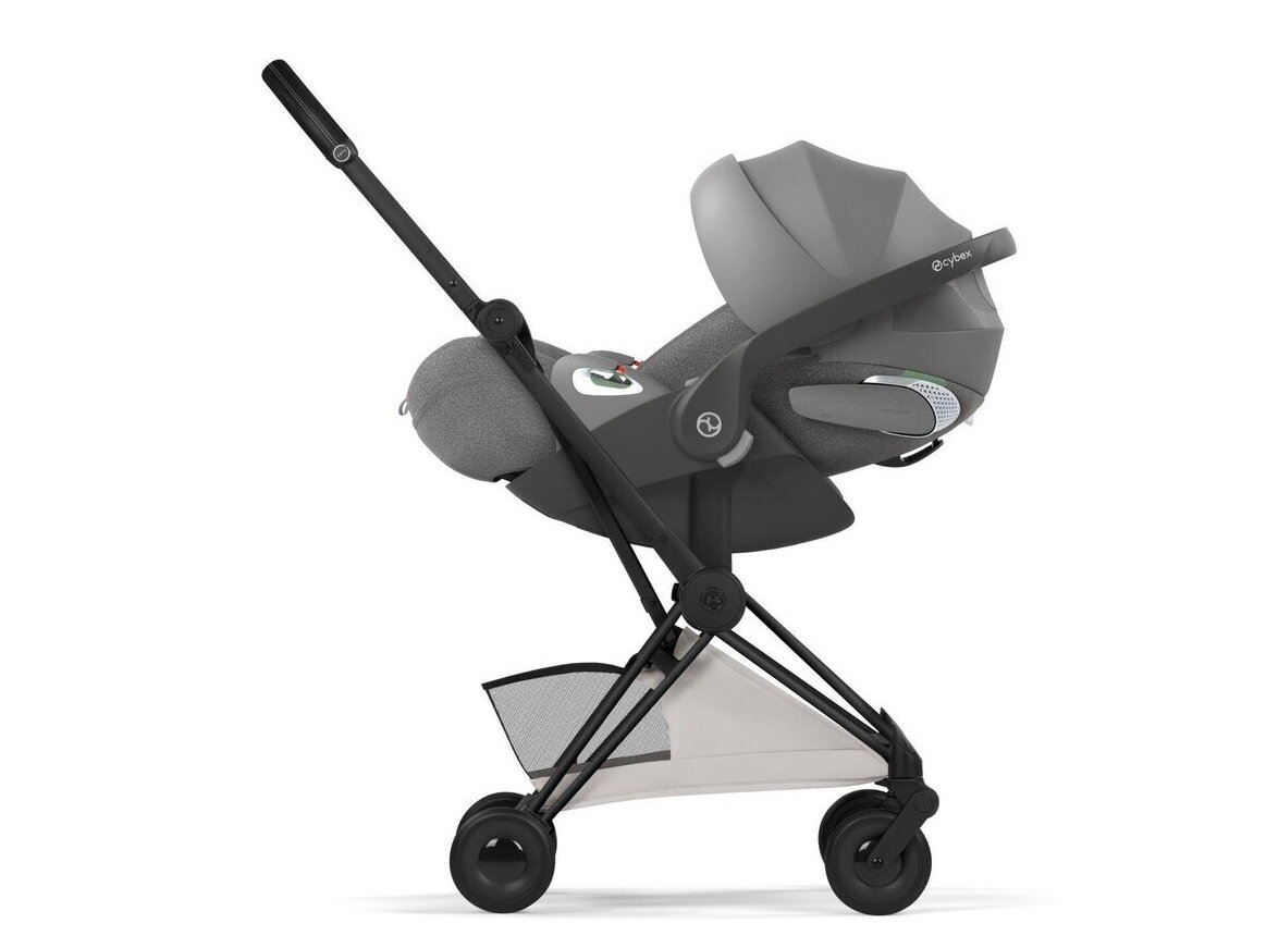 Sportinis vežimėlis Cybex Coya Style vežimėlis City Grey, Black frame 5
