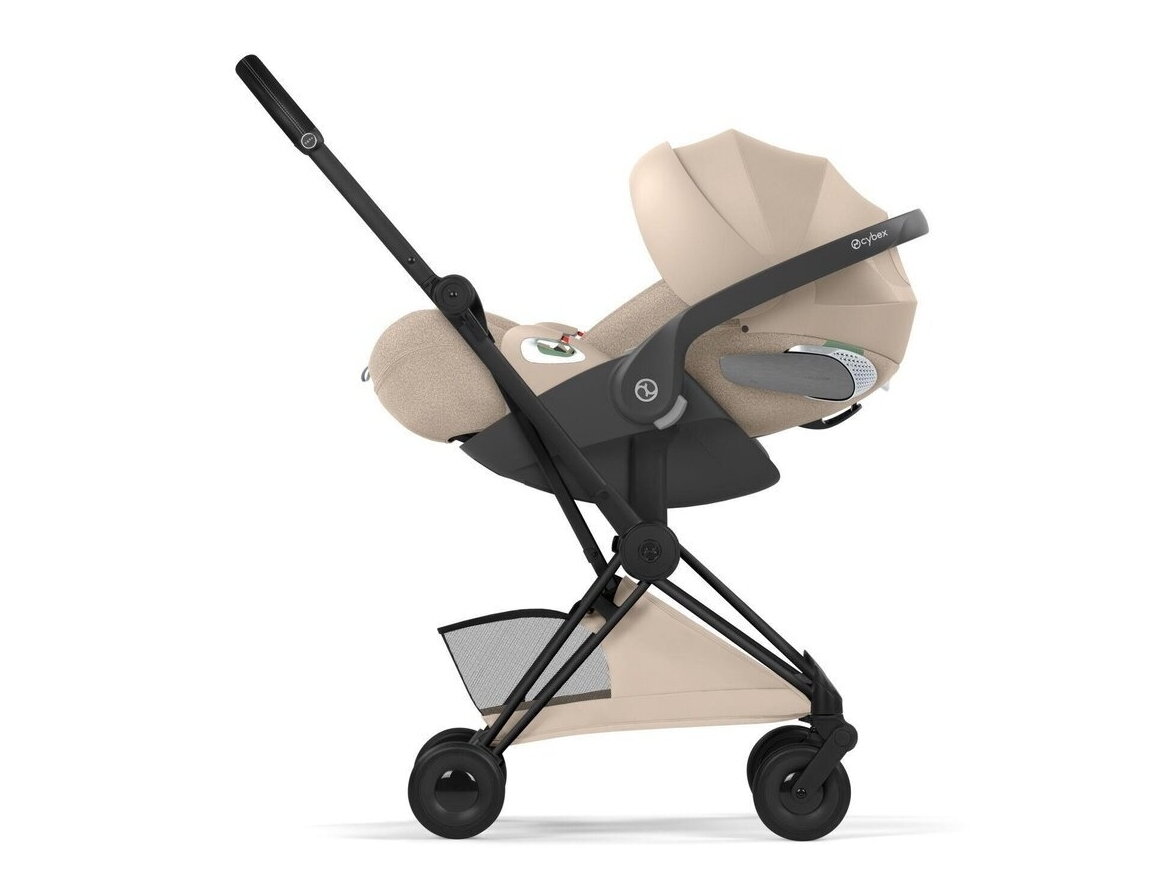 Sportinis vežimėlis Cybex Coya Style vežimėlis Cozy Beige, Black frame 4 Sportinis vežimėlis Cybex Coya Style vežimėlis Cozy Beige, Black frame 4
