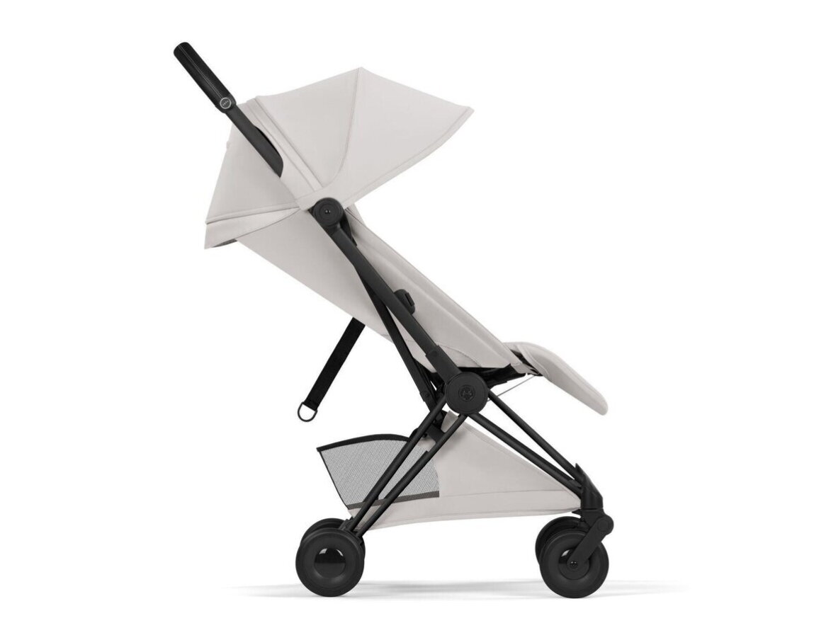 Sportinis vežimėlis Cybex Coya Style vežimėlis City Grey, Black frame 1