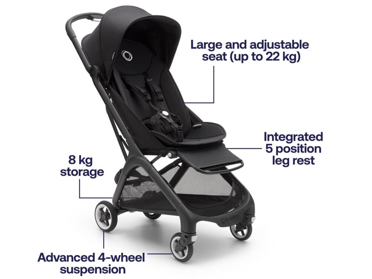 Bugaboo stroller Butterfly Desert Taupe/Desert Taupe/Black frame 8 Bugaboo stroller Butterfly Desert Taupe/Desert Taupe/Black frame 8