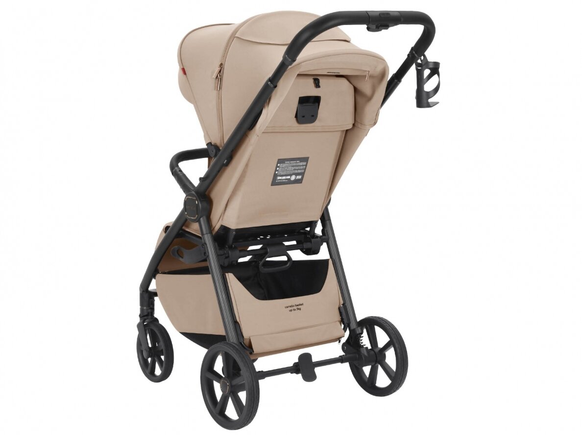 Sportinis vežimėlis Carrello Bravo Carbon Ginger Beige 2 Sportinis vežimėlis Carrello Bravo Carbon Ginger Beige 2