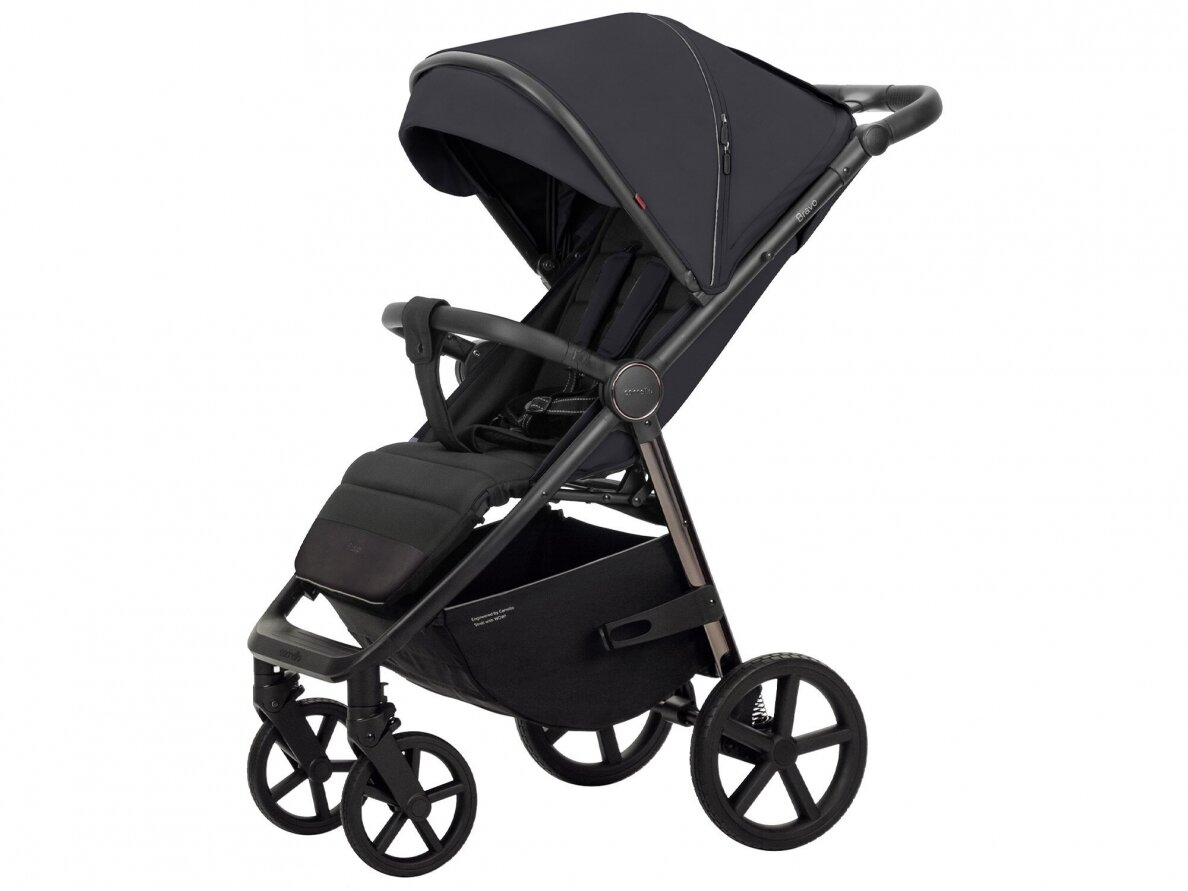Sportinis vežimėlis Carrello Bravo Plus JET BLACK Sportinis vežimėlis Carrello Bravo Plus JET BLACK