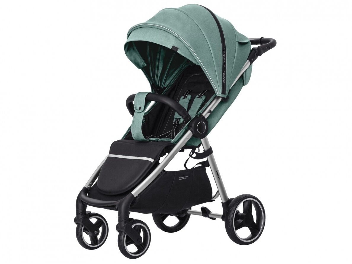 Sportinis vežimėlis Carrello Pulse Basil Green Sportinis vežimėlis Carrello Pulse Basil Green